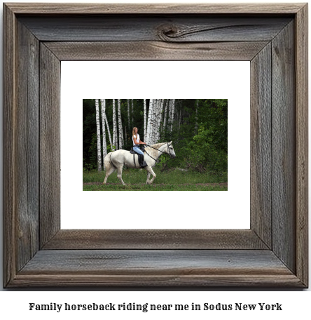 family horseback riding near me in Sodus, New York